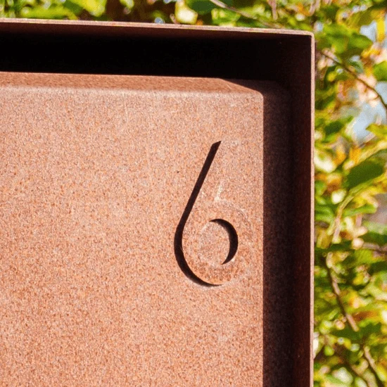 Custom Corten Steel Signage For Business Custom Corten Steel Signage For Business